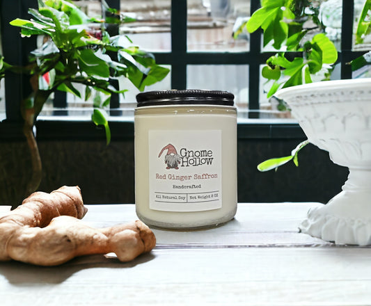 Red Ginger Saffron Soy Candle