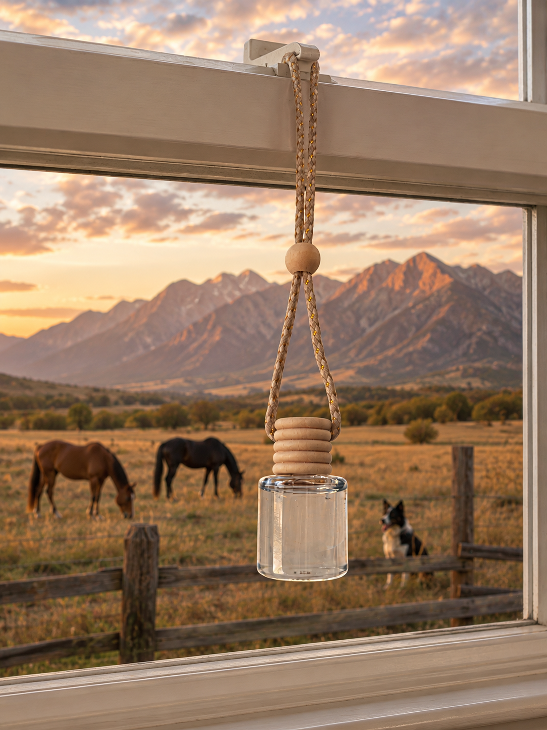 Leather Hanging Diffuser: Classic