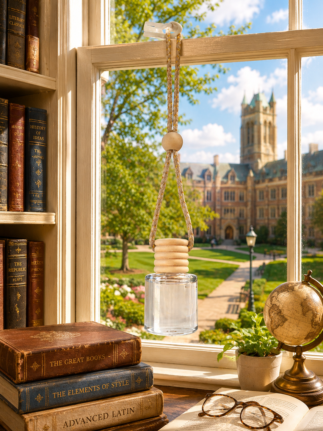 Old Books Hanging Diffuser: A Story in Every Breath
