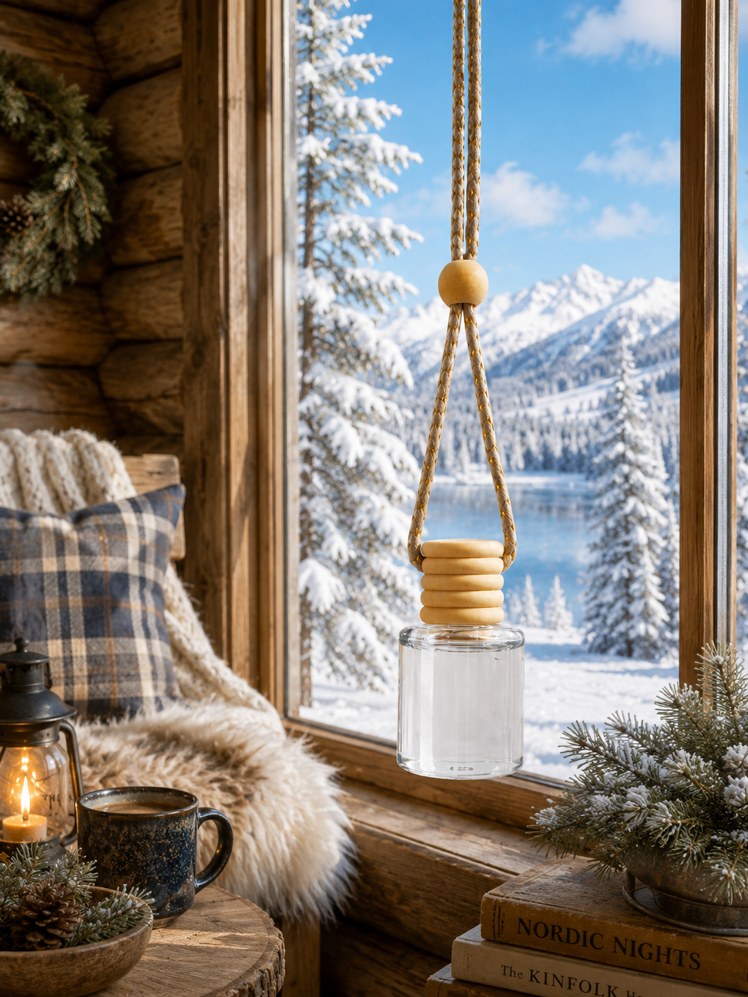 Scandinavian Dreams Hanging Diffuser: A Cozy Winter Escape