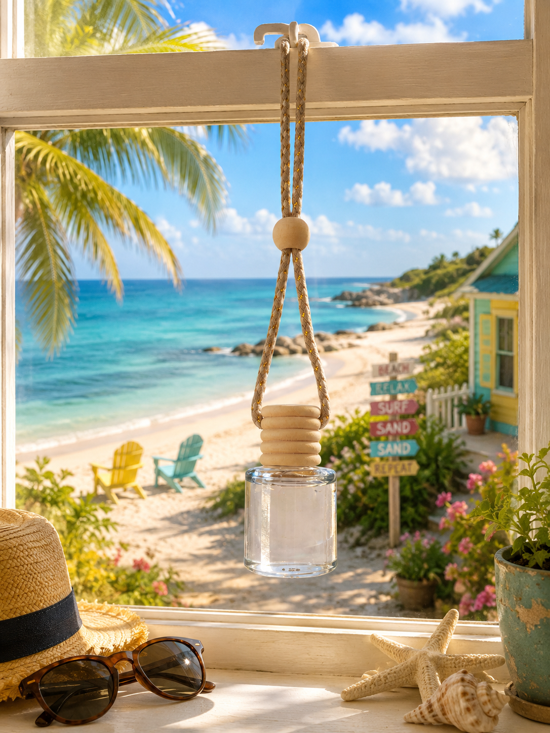 Summer Vacation Hanging Diffuser: Sunshine, Smiles, & Memories