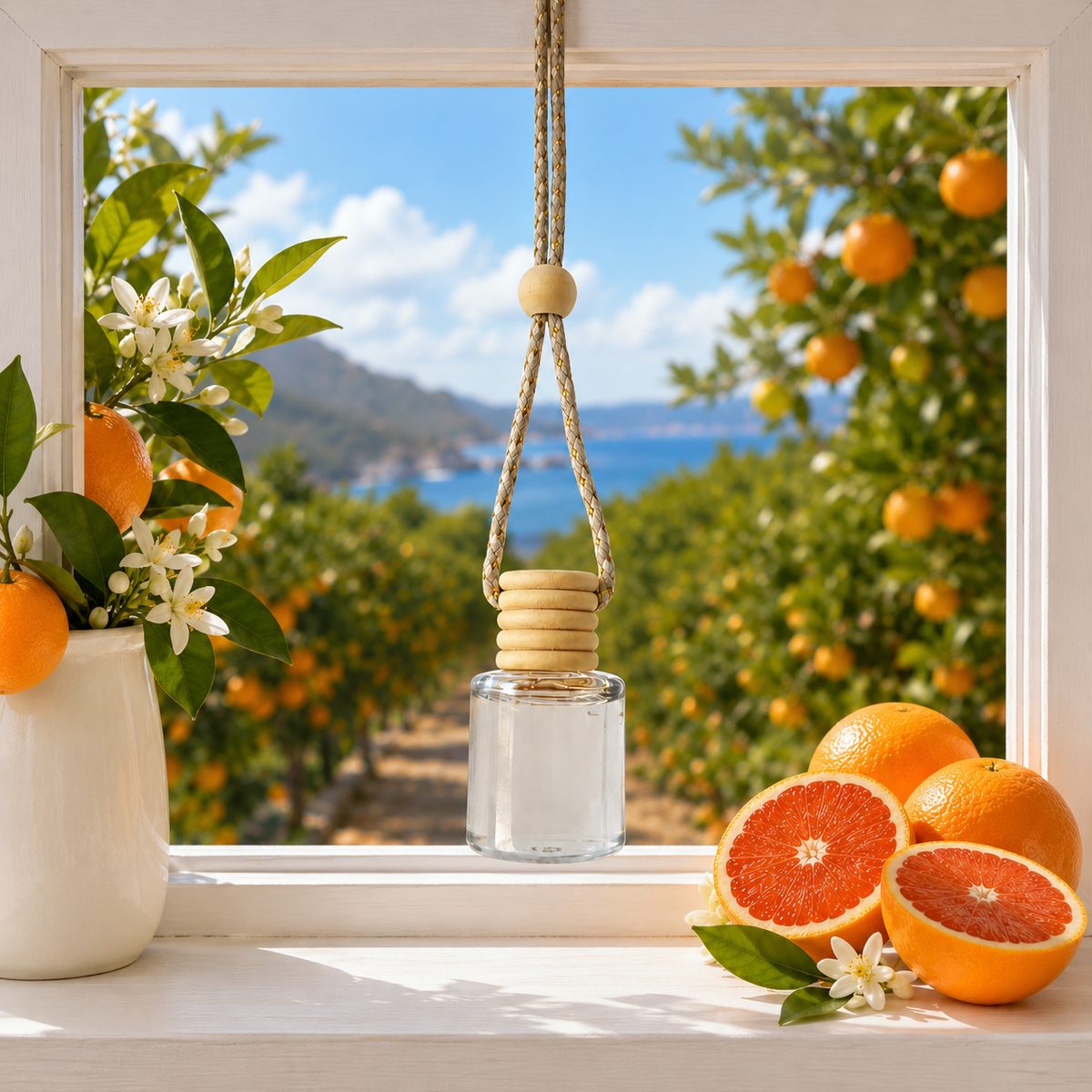Cara Cara Hanging Diffuser: Refreshing Citrus