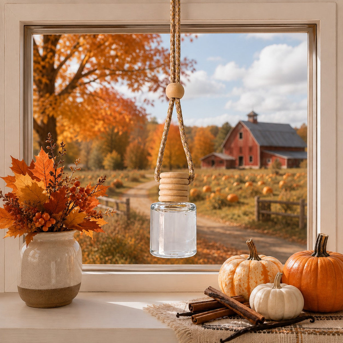 Fall Harvest Hanging Diffuser: Fall Year Round