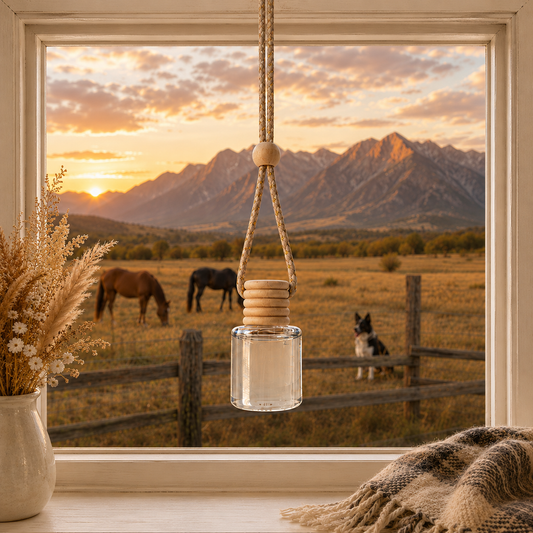 Leather Hanging Diffuser: Classic