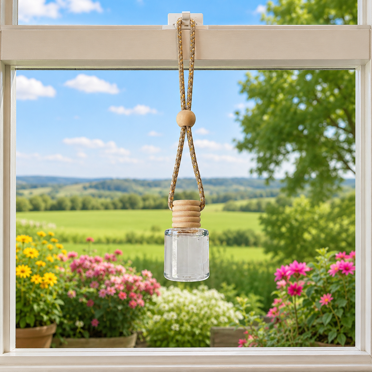 White Tea Hanging Diffuser: Peacefully Refreshing