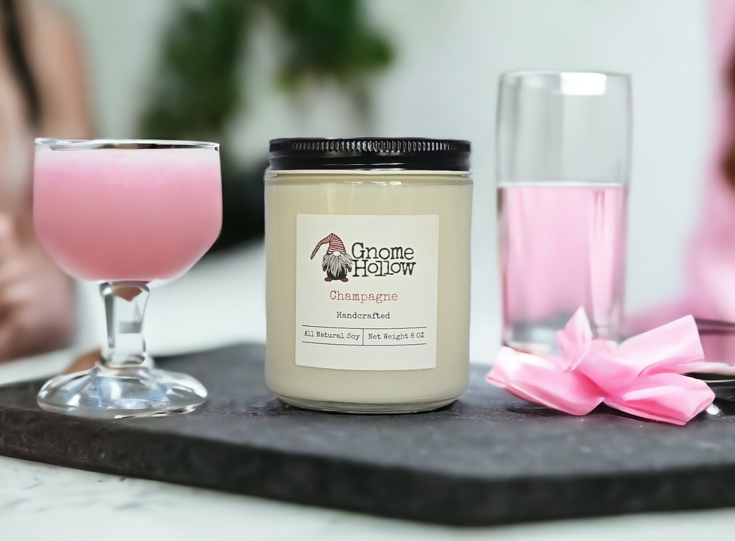 Champagne Scented Soy Candle