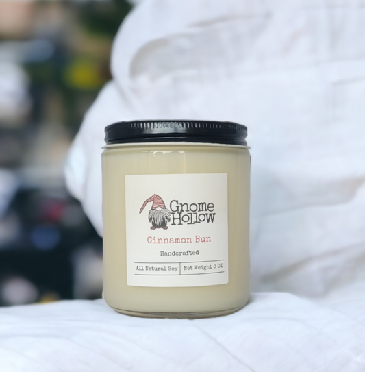 Cinnamon Bun Scented Soy Candle