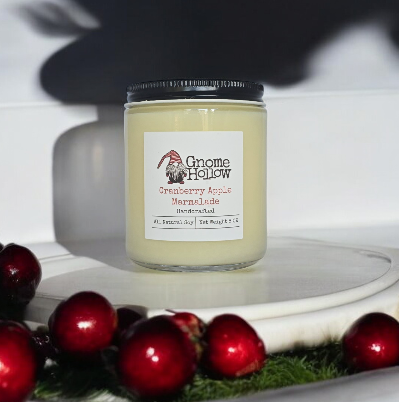 Cranberry Apple Marmalade Scented Soy Candle