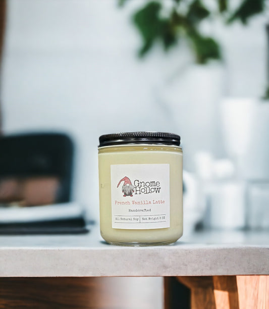 French Vanilla Latte Scented Soy Candle