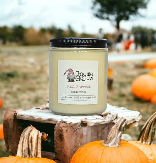 Fall Harvest Scented Soy Candle