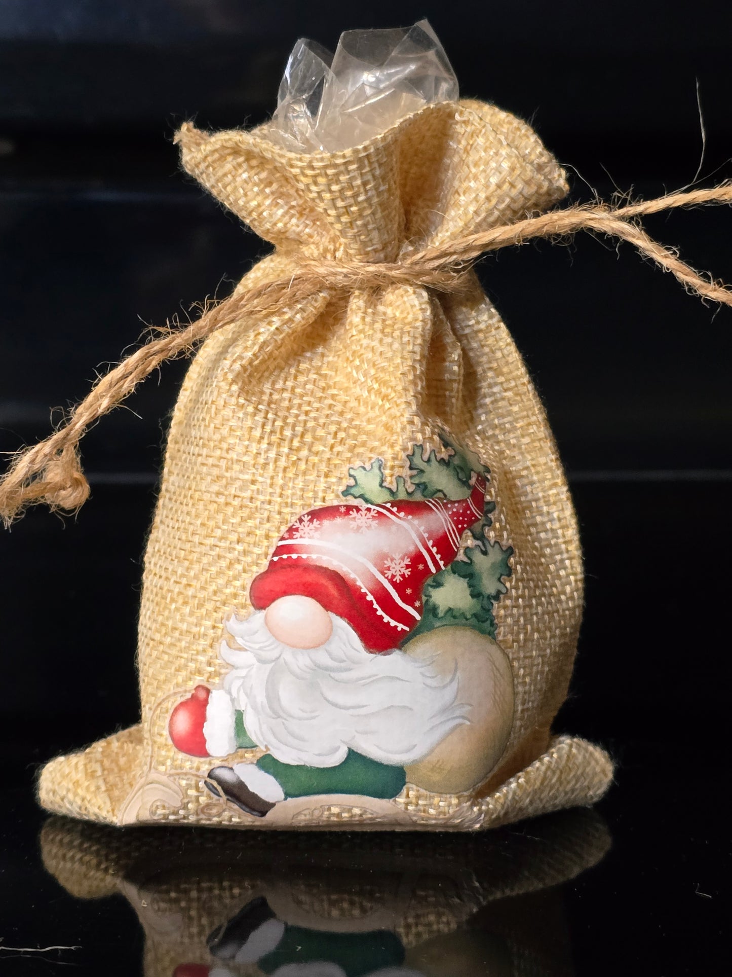 Gnome Soap in Holiday Bag