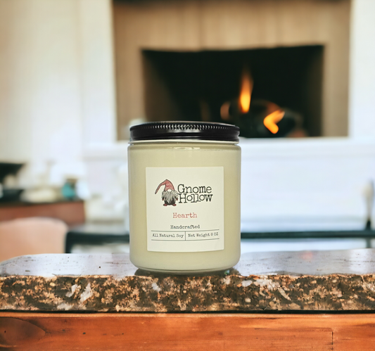 Hearth Scented Soy Candle
