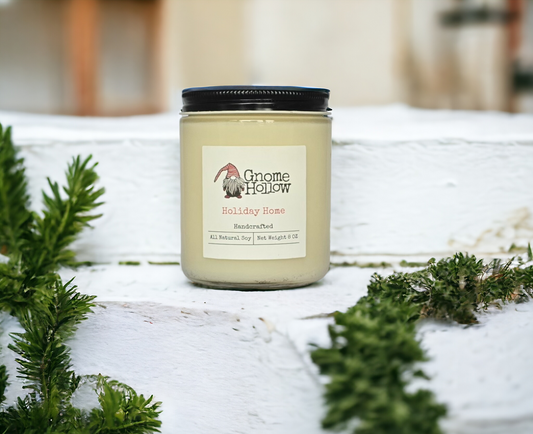 Holiday Home Scented Soy Candle