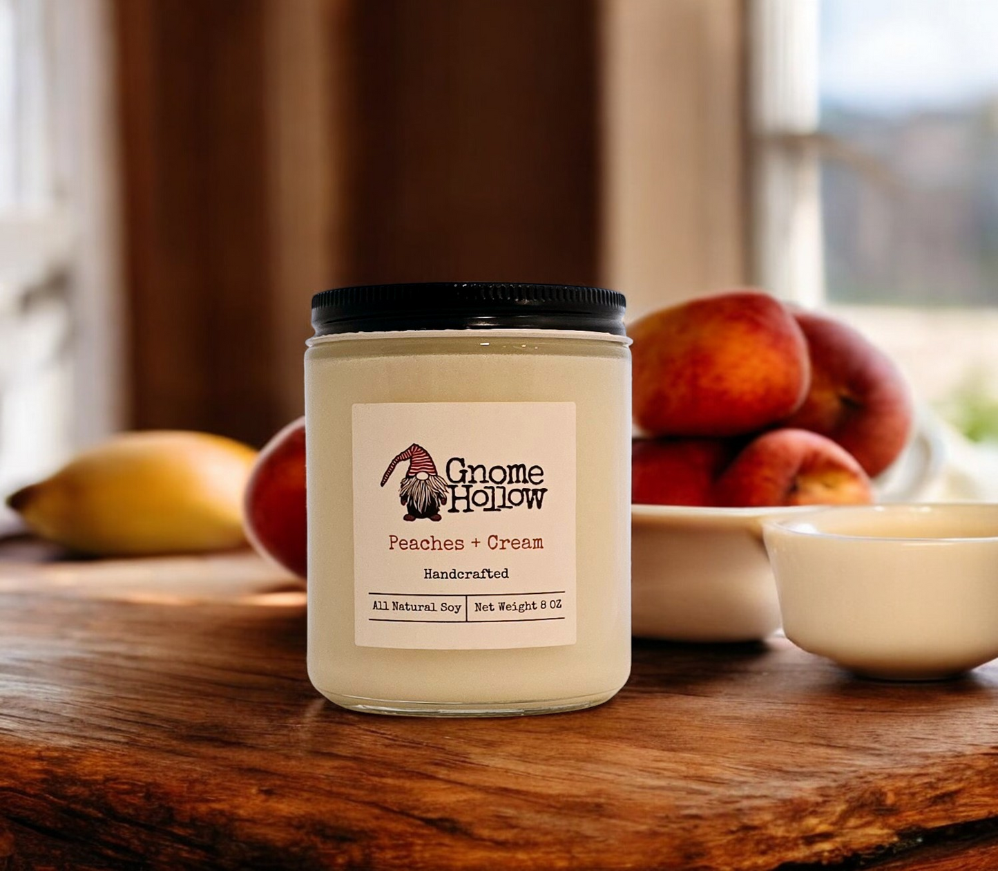 Peaches + Cream Soy Candle