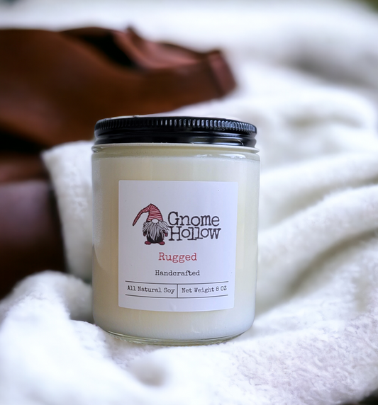 Rugged Scented Soy Candle