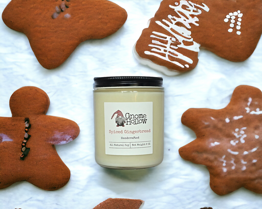 Spiced Gingerbread Scented Soy Candle