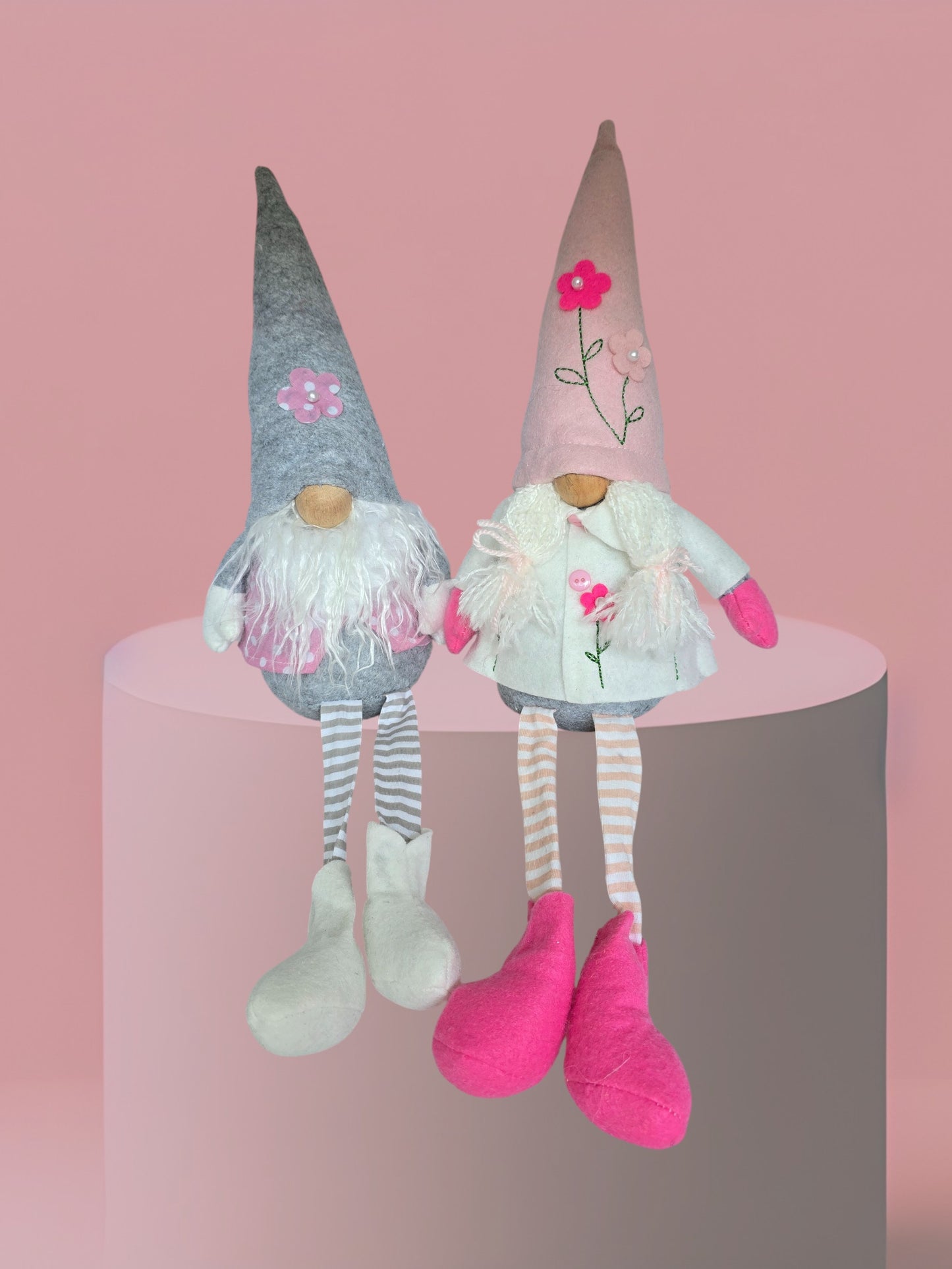 Limited Quantities! Pastel Gnomes with Legs