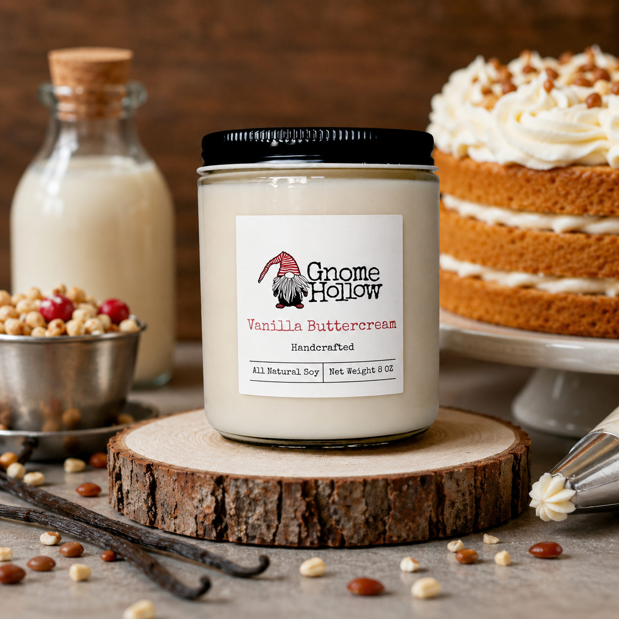 Vanilla Buttercream: Freshly Frosted Pastry