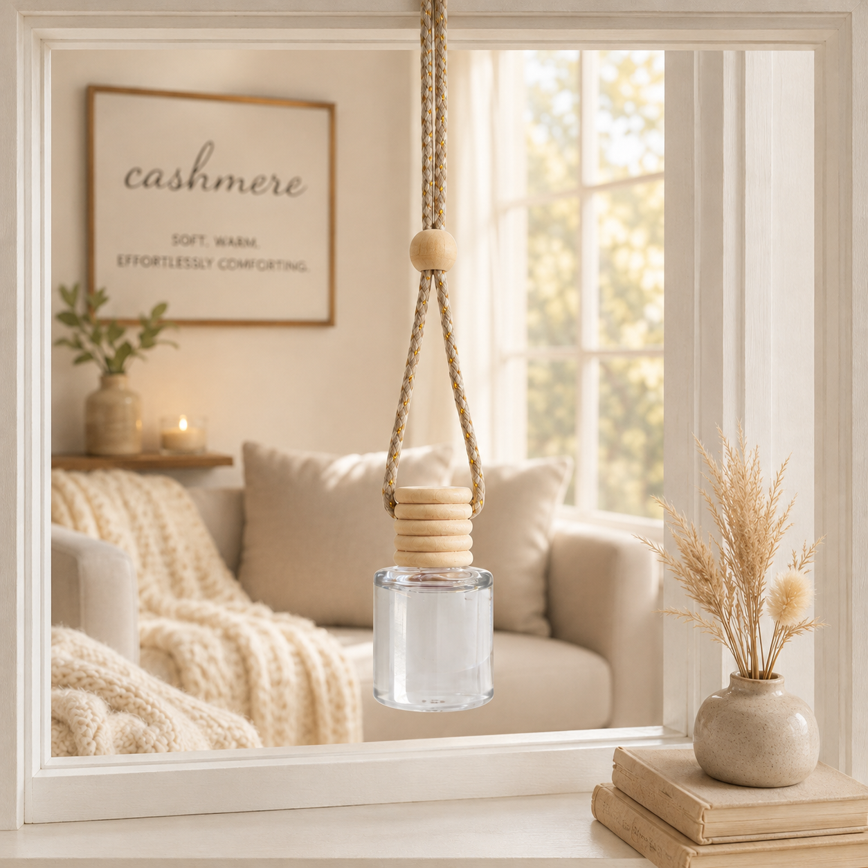 Cashmere Hanging Diffuser: Soft Luxury