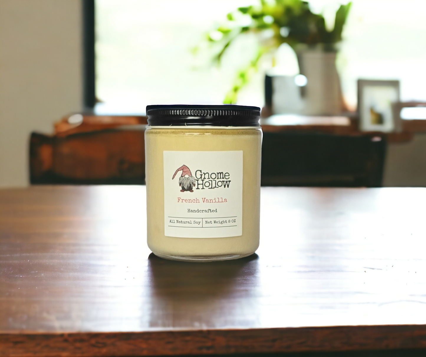 French Vanilla Scented Soy Candle