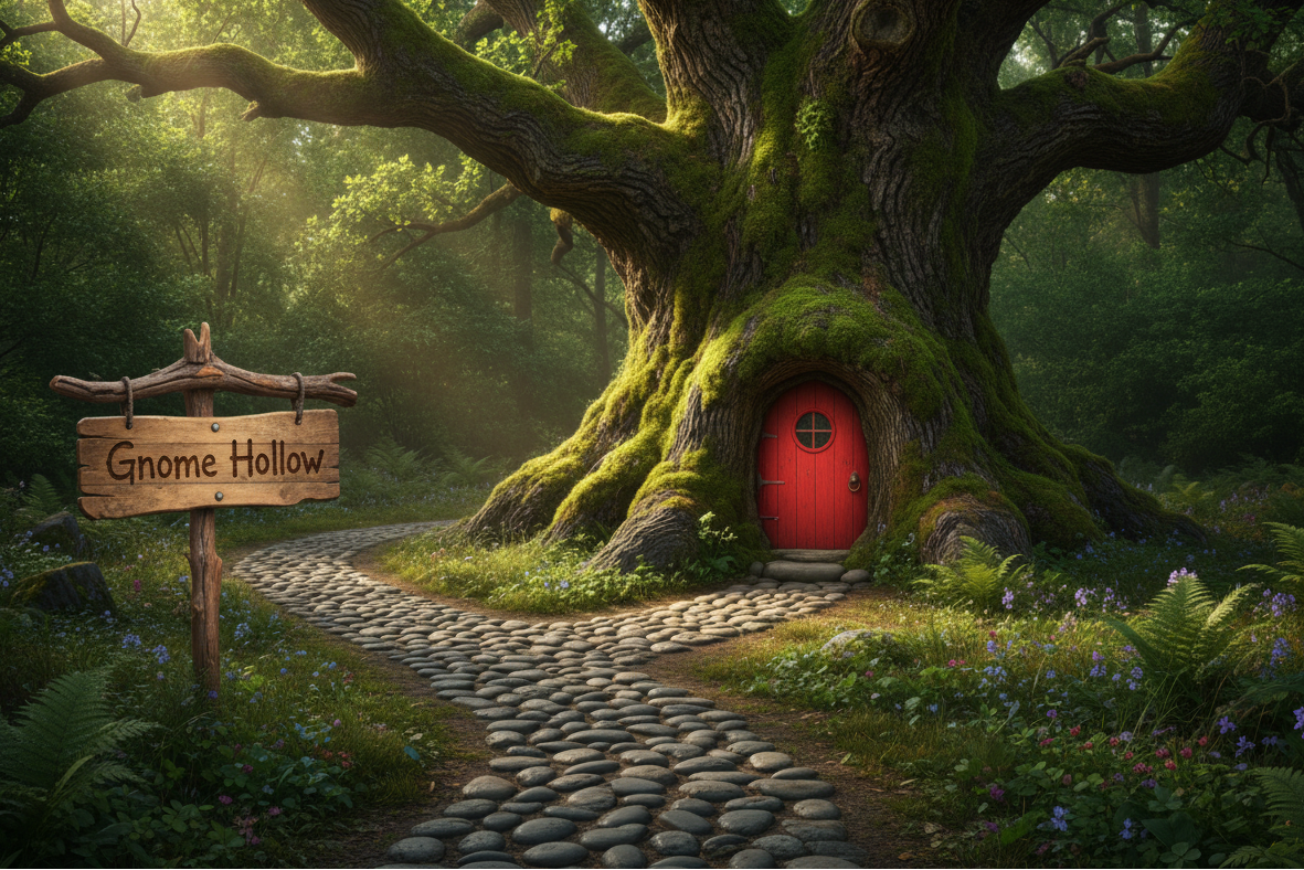 Gnome Hollow Banner Realistic