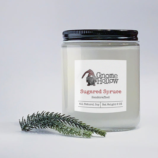 Sugared Spruce Scented Soy Candle